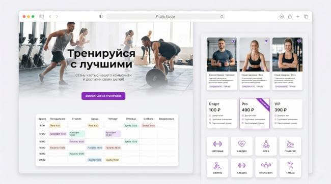Фитнес-студия